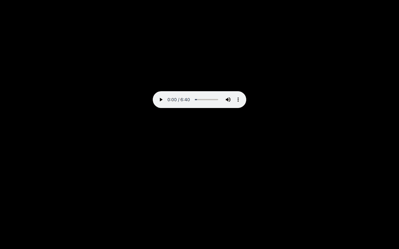Audio visualizer