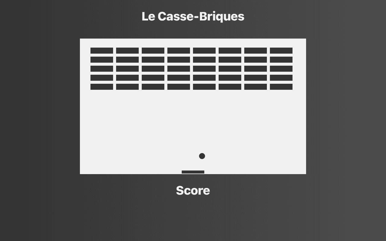 Casse Brique game